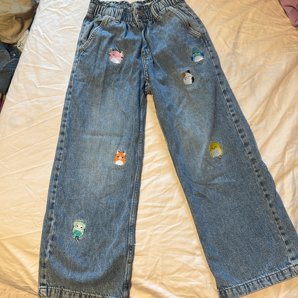 H&M + Squishmallow jeans girls 7